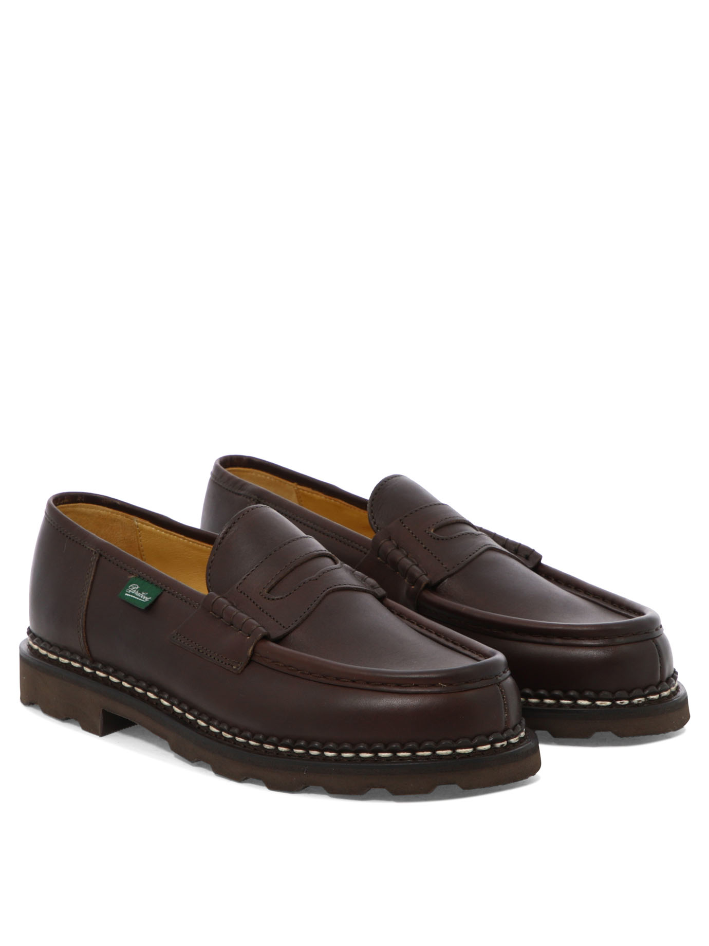 PARABOOT Brown Reims loafers